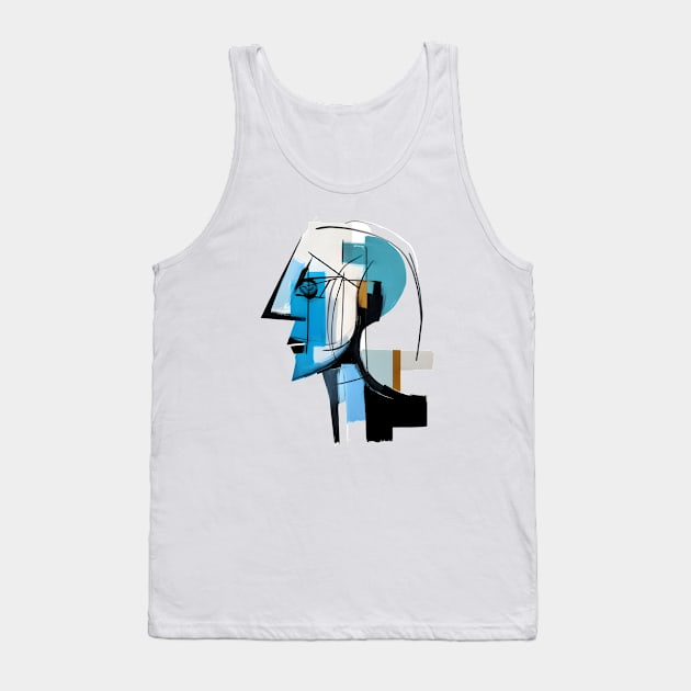 Picasso Style Thinking Tank Top by UKnowWhoSaid